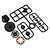 Yeah Racing TATT-020/021 Differential Replacement Case & Gear Set TATT-054