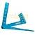Yeah Racing Blue Aluminium 3 in 1 Camber Gauge YT-0056BU