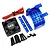 Yeah Racing Blue 540/550 size Aluminium Heat Sink w/ 30mm Tornado High Speed Fan Set YA-0653BU