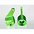 Traxxas Green Aluminium Steering Hubs 2Pcs w/ Ball Bearings 3636G