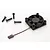 Hobbywing 44x11mm 6V 8000RPM 4510 Series Splashproof Cooling Fan 30860400