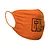 GRP Orange Water Repellent Protective Face Masks 2Pcs GG40MASK