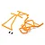 Axial RBX10 Orange Hood & Roll Cage Roof AXI231028