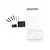 Traxxas Battery Expansion Kit 3725X including metal posts, black screws, spacers, foam block, and instruction manual on a white background.
