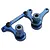 Traxxas Blue Aluminium Steering Bellcrank/Drag Link Assembly w/ Bearings 3743A