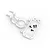 Rovan Silver Aluminium Throttle Servo Chassis Brace 870771B