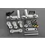 Rovan Silver Aluminium Baja 5B & 5T Steering Servo Saver Set 85173