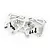 Rovan Silver Aluminium Front Shock Tower Set 85187