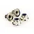 Blackzon 4mm Silver Steel Flanged Nyloc Nuts 4Pcs 534732