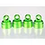 Traxxas Green Aluminium Shock Caps 4Pcs (fits all Ultra Shocks) 3767G