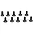 TLR 3x8mm Fine Thread Countersunk Head Screws 10Pcs TLR5961