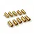 Yeah Racing 6.5mm Brass High Current Bullet Plugs 5 Pairs WPT-0147