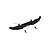GPM Black Aluminium Rear Bumper w/ Hardware SCX24330RJ-BK