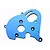Traxxas Blue Aluminium Motor Plate 3997X