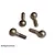 Traxxas 7075-T6 Aluminium Pivot Balls w/ Cap Bushings 4Pcs 4933X