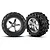Traxxas 3.8" Maxx Tyres on Hurricane Chrome Rims - Glued Wheels 2Pcs 4973R