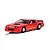 A red Scalextric 1/32 scale Chevrolet Camaro IROC-Z slot car with Budweiser livery and number 12 on a white background.