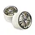 Traxxas 3.8" SS Split Spoke Satin Chrome Rims 2Pcs 5172X