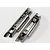 Traxxas Front & Rear Bumpers (Black Chrome) 5335X