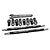 Traxxas Tubes Black Aluminium Turnbuckles 2Pcs 5338A