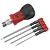 Dynamite 1/4" Drive 1.5,2.0, 2.5 & 3.0mm Hex Set 4Pcs w/ Handle DYN2930