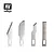 Vallejo Assorted Blades 5Pcs w/ Case T06010