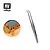 Vallejo Stainless Steel 175mm Curved Fine Pointed Tweezers T12009