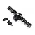 Yeah Racing Black Aluminium SCX24 Rear Differential/Axle Housing 1Pc w/ Hardware AXSC-066
