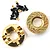 Yeah Racing Mini-Z 4x4 MX-01 Brass Front Steering Knuckle Weight 2Pcs KYMX-003