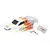 Losi Mini-T 2.0 Grey Painted Body Shell w/ Wing & Hardware LOS210015