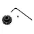 Losi HD Steel 18T 1Mod Pinion Gear LOSA3578