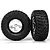 Traxxas 2.2/3.0" Kumho Tyres on Satin Chrome Rims - Glued Wheels 2Pcs 5880X