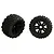 ARRMA 4.8" dBoots Copperhead2 Big Block MT Tyres on 5 Spoke Rims - Glued Wheels w/ Foam 2Pcs ARA550089