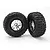 Traxxas 2.2/3.0" Kumho Tyres on Satin Chrome Split-Spoke Rims - Glued Wheels 2Pcs 5882