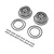 Losi SBR 2.0 Bead-lock Wheel & Ring Set 2Pcs LOS43029