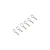 Losi 1mm Silver Mini Body Pins 6Pcs LOS216001