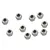 Losi Silver Aluminium 2mm Nyloc Nuts 9Pcs LOS235014