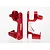 Traxxas Red 6061-T6 Aluminium Left & Right Front Hub Carriers 6832R