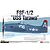 Box art for an Academy 1/48 scale F8F-1/2 Bearcat model kit featuring a profile illustration of a blue US Navy aircraft with the number 106.