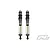 Pro-Line Gunmetal Aluminium PowerStroke Threaded Shocks 2Pcs 6275-00