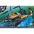 Academy 1/35 U.S. Army UH-1C Huey "Frog" Helicopter Scaled Plastic Model Kit 12112