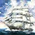 Academy 1/350 Cutty Sark Clipper Ship Scaled Plastic Model Kit 14110