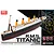 Academy 1/1000 RMS Titanic Ship (MCP) Scaled Plastic Model Kit w/ Display Stand 14217