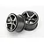 Traxxas 2.2" Gemini Black Chrome Rims 2Pcs 7172A