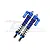 GPM Blue Aluminium 139mm Rear Adjustable Piggyback Shocks 2Pcs UDR139R/L-B-BEBK