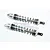 GPM Silver Aluminium 135mm UDR Front Adjustable Piggyback Shocks 2Pcs UDR135F-S-BEBK