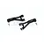 GPM Black Aluminium Front Upper Suspension Arms 2Pcs MAF054-BK