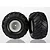Traxxas 1.5/2.2" Monster Jam Replica Tyres on Monster Jam Replica Grey Rims - Glued Wheels 2Pcs 7265