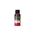 A 60ml bottle of Vallejo Premium Airbrush Color in Carmine red, featuring a black cap and a label with product details.