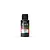 A 60ml bottle of Vallejo Premium Airbrush Color in Black, featuring a black cap and a label with abstract colorful swirls.
